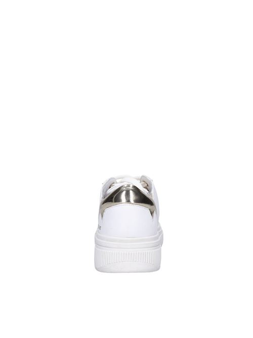 Sneakers in pelle EMANUELLE VEE | 432P-800-17-P003CBIANCO-ORO